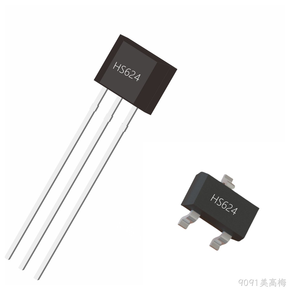 HS624低功耗双极锁存霍尔开关