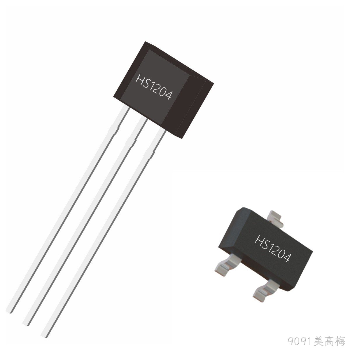 HS1204全极性微功耗高频霍尔开关
